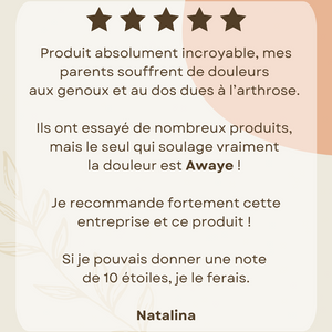Crème anti-douleur awaye™