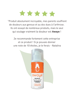 Crème anti-douleur awaye™