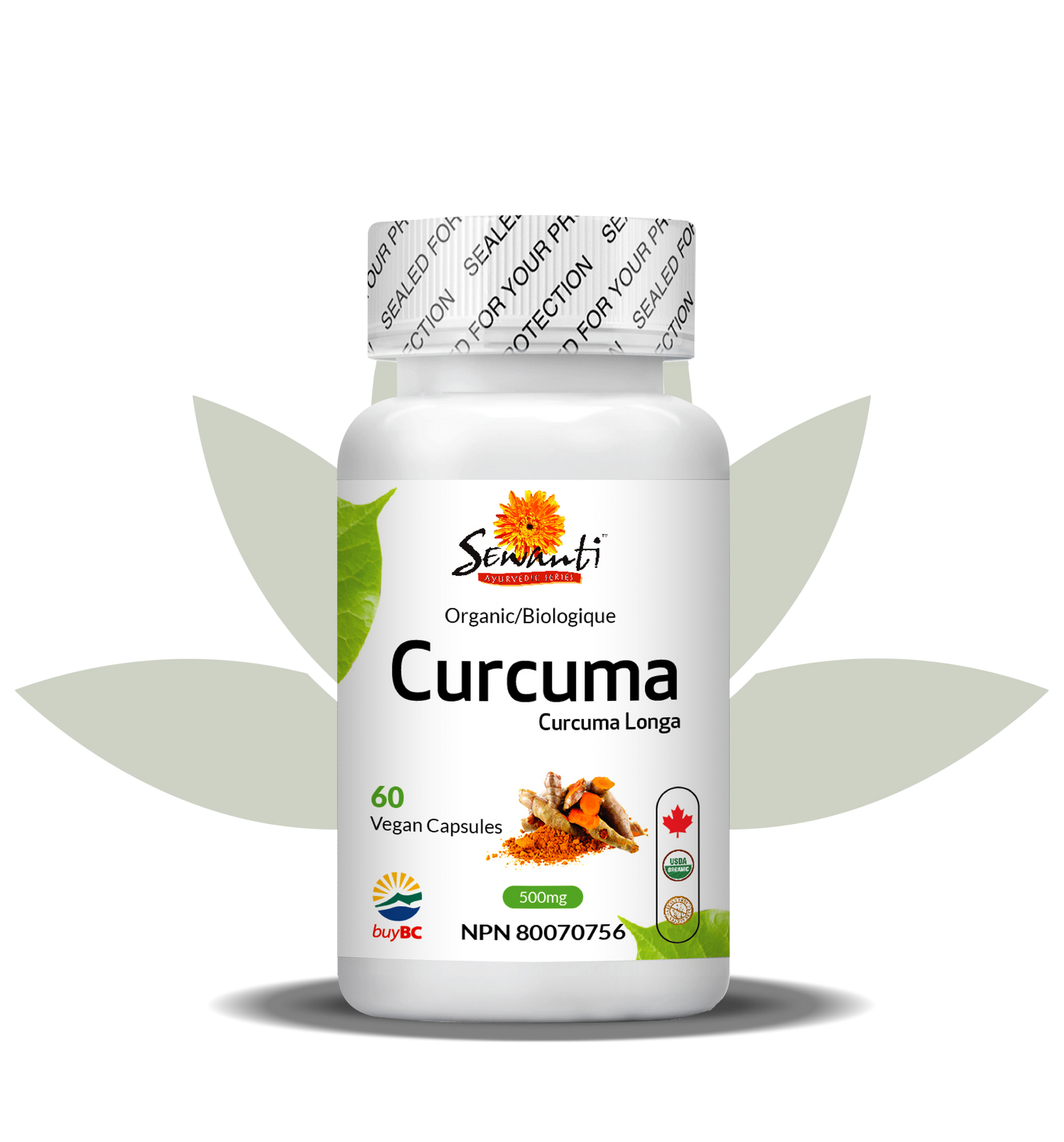 Curcuma capsules bio