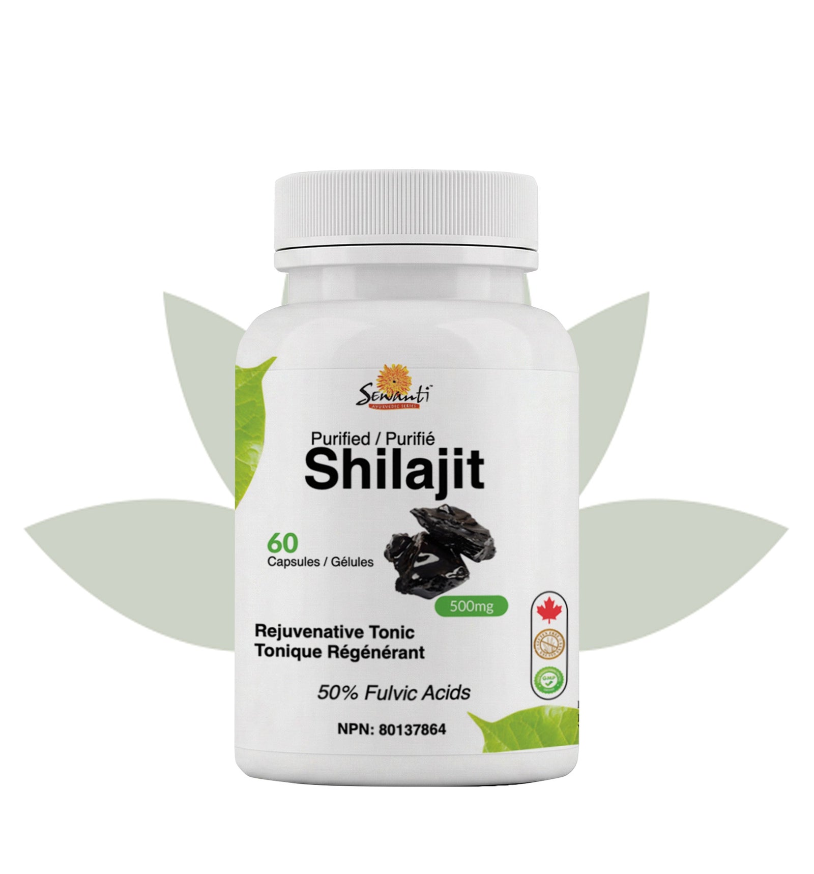 Purified Shilajit Capsules- 50% fulvic Acid