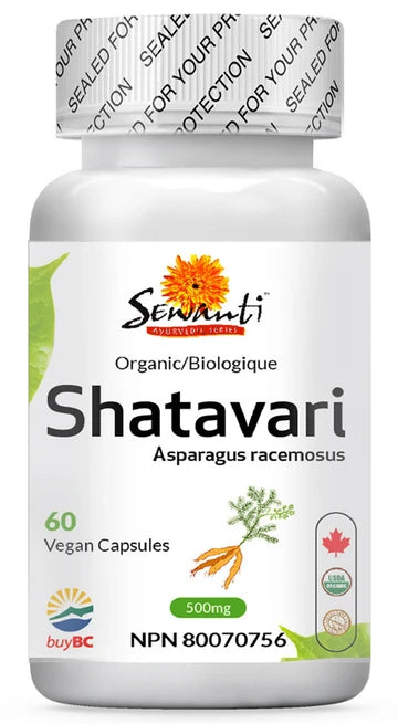 Shatavari Vital Woman organic caps.